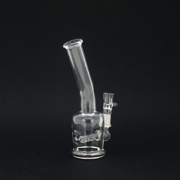Angled tube concentrate Water Pipe with inline perc percolator for wholesale