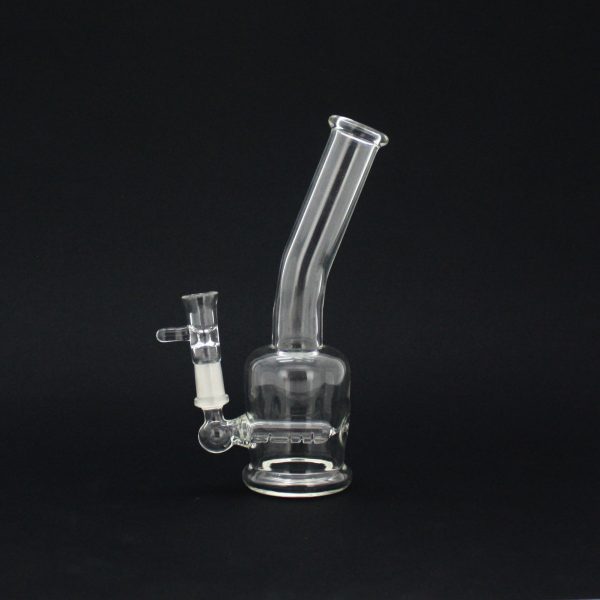 Angled tube concentrate Water Pipe with inline perc percolator for wholesale