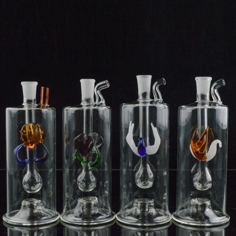 OB Lightup LED Water Pipe with Flower Diffuser 7" IAI Corporation